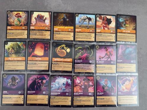 Lorcana The First Chapter NonFoil/Foil, Hobby en Vrije tijd, Verzamelkaartspellen | Overige, Zo goed als nieuw, Meerdere kaarten