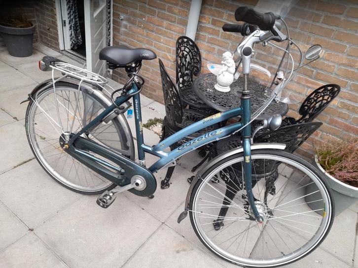 nette gazelle fiets met versnellingen, Fietsen en Brommers, Fietsen | Dames | Damesfietsen, Gebruikt, Gazelle, Versnellingen, 56 cm of meer