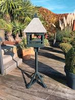 Vogel / Voederhuisje op standaard kleur grachtengroen, Ophalen, Nieuw