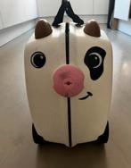 Baby peuter kind reis trek koffer koe, Hard kunststof, Minder dan 50 cm, Ophalen of Verzenden, Zo goed als nieuw