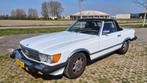 Mercedes benz 560 Sl 1986 wit type R107, Auto's, Oldtimers, Achterwielaandrijving, 5600 cc, Zwart, Cabriolet