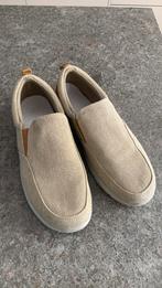 Stoffen herenschoenen/loafers maat 42,5, Ophalen of Verzenden, Zo goed als nieuw, Bruin, Loafers
