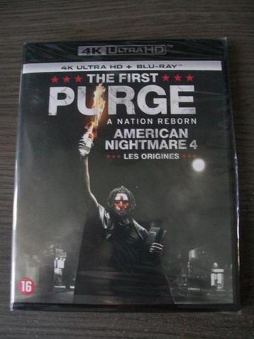Blu-ray 4K Ultra HD: The First Purge deel 4 (2-disc) in seal