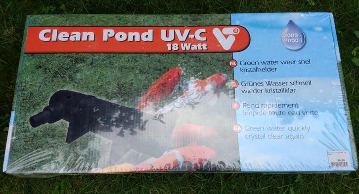 Clean Pond UV-C 18 Watt UVC vijverfilter nieuw, Tuin en Terras, Vijver-toebehoren, Nieuw, Vijverfilter, Ophalen of Verzenden