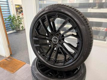 19” ZGAN Audi RS4 A6 A7 velgenset met goede Pirelli banden! beschikbaar voor biedingen