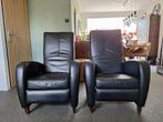 Relax stoelen, Huis en Inrichting, Fauteuils, Ophalen, Gebruikt, 50 tot 75 cm, Leer