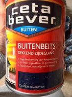 Cetabever denkende beits gelders blauw 0,75liter, Ophalen of Verzenden, Nieuw