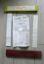 Rekenliniaal Grapholex 1600 in doos compleet, Ophalen of Verzenden