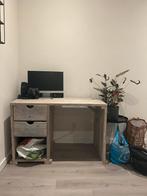 Steigerhouten Bureau, Huis en Inrichting, Ophalen, Zo goed als nieuw, Bureau