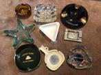 Verzameling asbakken retro vintage diverse drankemerken, Verzamelen, Ophalen of Verzenden, Gebruikt, Sigarenbandjes