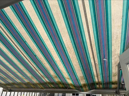 Gebruikt zonnescherm 400/250 – zelf demonteren (50€Amsterdam, Tuin en Terras, Zonneschermen, Gebruikt, Knikarmscherm, Ophalen