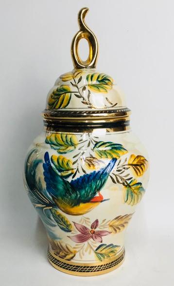 H. Bequet Vintage design deksel vaas beschikbaar voor biedingen