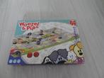 Het Woezel & Pip Ganzenbord, Hobby en Vrije tijd, Gezelschapsspellen | Bordspellen, Een of twee spelers, Ophalen of Verzenden