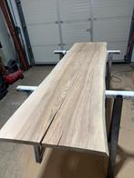 eiken tafel, Eikenhout, Vijf personen of meer, Rechthoekig, Nieuw