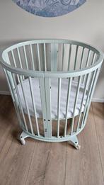 Stokke Sleepi Mini Wieg mintgroen, Kinderen en Baby's, Babywiegjes en Ledikanten, Ophalen, Zo goed als nieuw, Wieg