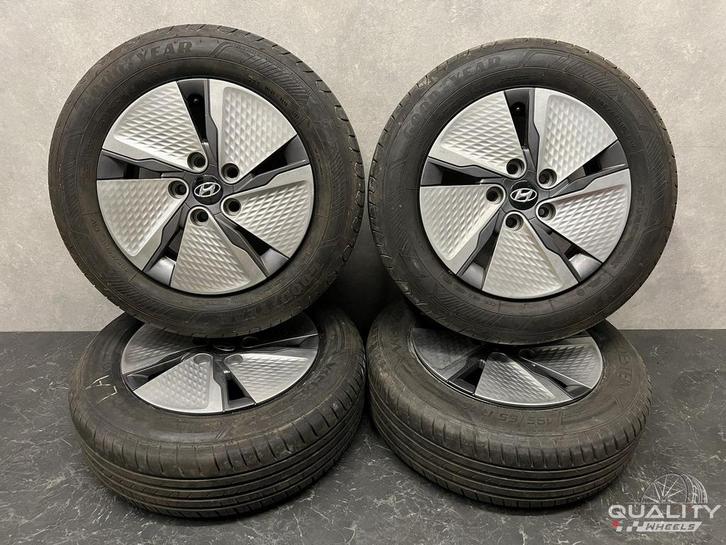 15” Hyundai Ioniq, I30, ix20, Kia Cee'd Velgen + Banden 195/, Auto-onderdelen, Banden en Velgen, Banden en Velgen, Zomerbanden