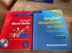 English Grammar in Use en Oxford Word Skills, Raymond Murphy, Zo goed als nieuw, Alpha, HBO
