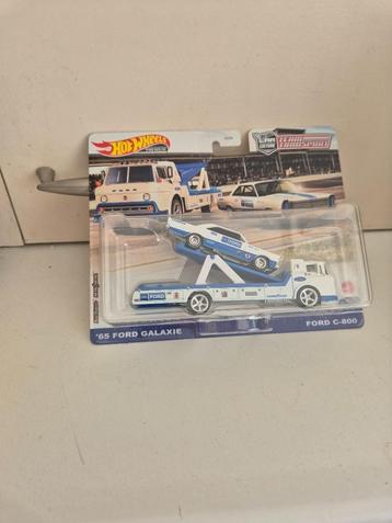 hot wheels 65 Ford Galaxie Ford C-800 Team Transport beschikbaar voor biedingen