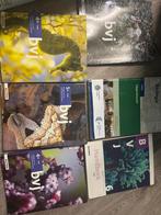 6 biologie boeken vwo complete bovenbouw, Boeken, Ophalen of Verzenden, Zo goed als nieuw, VWO, Biologie