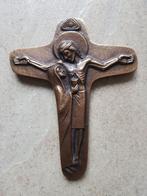 Antiek kruis brons, Ophalen of Verzenden, Zo goed als nieuw, Beeld(je)