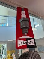 CHAMPION bougie oud reclamebord, Reclamebord, Gebruikt, Ophalen of Verzenden, Nvt