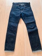 Momotaro 18oz Selvedge Denim, Ophalen of Verzenden, Zo goed als nieuw, Blauw, W32 (confectie 46) of kleiner