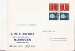 NIJMEGEN 1971 JWF. BUNGE St Annastraat 14, Verzenden, 1960 tot 1980, Gelopen, Gelderland