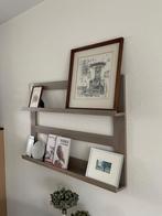 Dubbele Fotoplank Whitewash  afm. 100x600 mm vitrine, Ophalen, Gebruikt