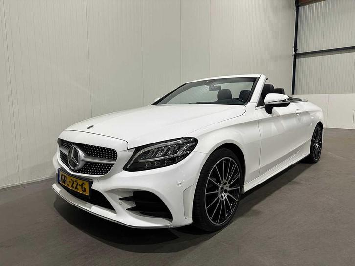 Mercedes-Benz C-klasse Cabrio 200 Prem. Plus Pack GFL-22-G, Auto's, Mercedes-Benz, Bedrijf, C-Klasse, Open dak, Overige brandstoffen