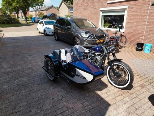 Harley-Davidson Sportster 883 Hugger met Hollandia zijspan, Motoren, Motoren | Harley-Davidson, Particulier, Chopper, meer dan 35 kW