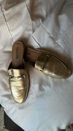 Leren gouden loafers maat 38, Overige kleuren, Instappers, Omoda, Ophalen of Verzenden