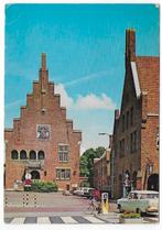 Waalwijk Gemeentehuis Gelopen Ansichtkaart (B5770), Verzamelen, Ansichtkaarten | Nederland, Ophalen of Verzenden, 1980 tot heden