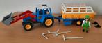 Playmobil Tractor met aanhanger, Gebruikt, Ophalen