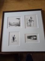 Mooie etsen van Rembrandt van Rijn, Antiek en Kunst, Ophalen of Verzenden