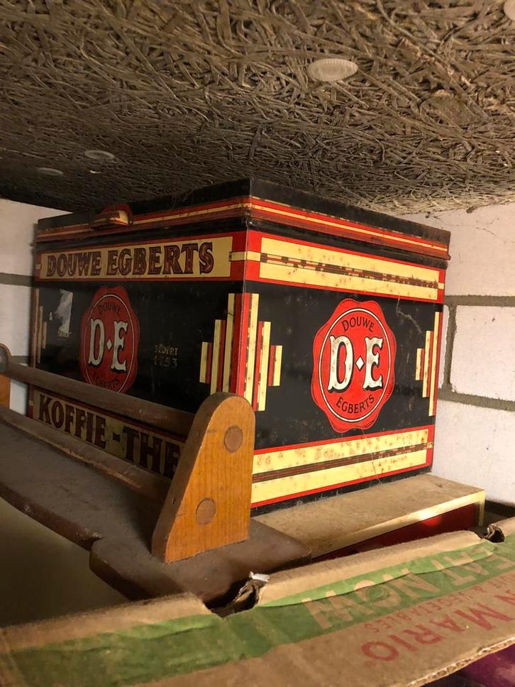 Groot DE winkelblik, Verzamelen, Blikken, Ophalen of Verzenden