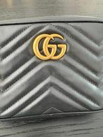 Gucci Marmont, Ophalen, Zo goed als nieuw, Zwart, Handtas