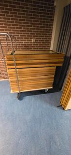 klaptafels: 3x 160cm en 16x 140cm, Huis en Inrichting, Tafels | Eettafels, Ophalen, Gebruikt, 100 tot 150 cm, Eenvoudig