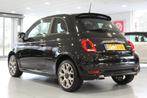 Fiat 500 1.0 Hybrid Sport/PANO/CARPLAY/PDC (bj 2022), Keurmerk '100% Onderhouden', Navigatiesysteem, 4 stoelen, Leder en Stof
