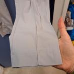 Jane Lushka lichtgrijs casual broek + neongele rand XS 47301, Jane Lushka, ., Ophalen of Verzenden, Zo goed als nieuw