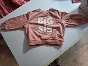 Big Sis trui maat 92 beschikbaar voor biedingen