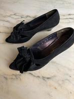 Vintage zwarte suède  pump Robert Clergerie, Robert Clergerie, Pumps, Zwart, Ophalen of Verzenden