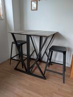 Mooie bartafel te koop 80x80 breed en 90 hoog, Ophalen, Zo goed als nieuw