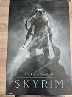 Skyrim Poster - The Elder Scrolls V, Ophalen, A1 t/m A3, Film en Tv, Rechthoekig Staand