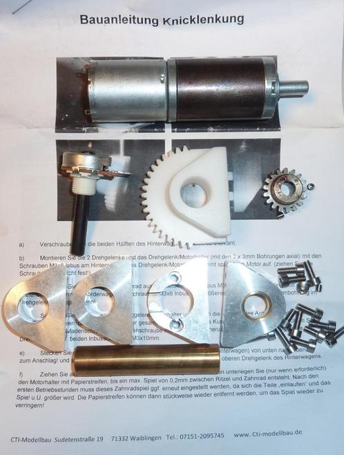 CTI knicklenkung Bruder Radlader 574, Hobby en Vrije tijd, Modelbouw | Overige, Nieuw, Groter dan 1:32, Ophalen of Verzenden