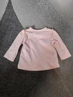 Lichtroze shirt met glitters gestreept Maat 62 hh, Kinderen en Baby's, Disney, Disney, Meisje, Onbekend