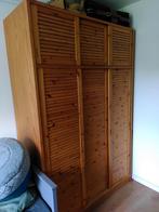 Grenenhouten kledingkast, Ophalen, Gebruikt, 50 tot 75 cm, 200 cm of meer
