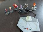 Disney Infinity portal, power cube & 6 karakters, Avontuur en Actie, Gebruikt, 2 spelers, Ophalen of Verzenden