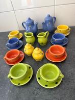 Theeservies Kinderservies porselein theepot kopje bordje, Ophalen, Zo goed als nieuw, Overige materialen, Speelkeuken-accessoire