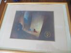 Mickey Mouse "Fantasia" Unframed LE Lithograph of Original, Verzamelen, Disney, Ophalen of Verzenden, Mickey Mouse, Zo goed als nieuw