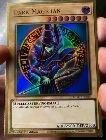 Yu-Gi-Oh! Dark Magician MGED 1st Edition ! beschikbaar voor biedingen